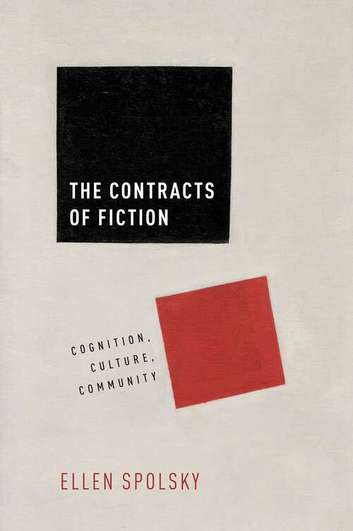 Book cover of Contracts of Fiction: Cognition, Culture, Community