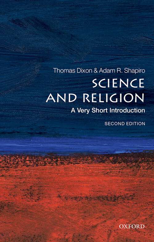 Book cover of Science and Religion: A Very Short Introduction (Very Short Introductions)