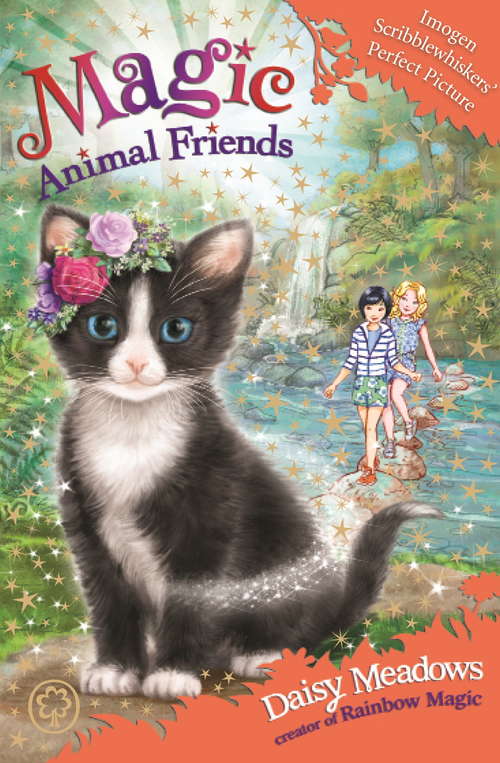 Book cover of Imogen Scribblewhiskers’ Perfect Picture: Book 32 (Magic Animal Friends #32)