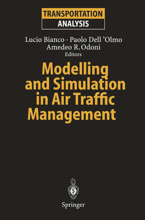 Book cover of Modelling and Simulation in Air Traffic Management (1997) (Transportation Analysis)