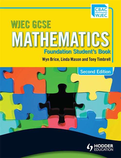 Book cover of WJEC GCSE Mathematics: Foundation Student's Book (2nd edition) (PDF)