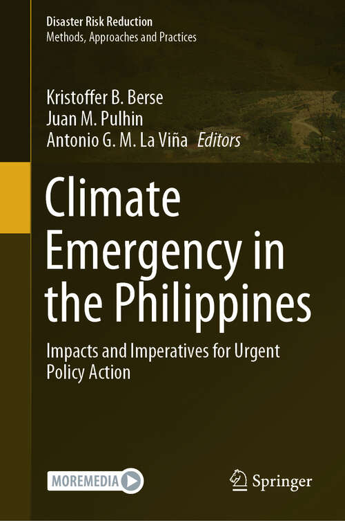 Book cover of Climate Emergency in the Philippines: Impacts and Imperatives for Urgent Policy Action (2024) (Disaster Risk Reduction)