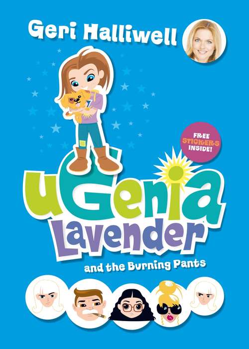 Book cover of Ugenia Lavender and the Burning Pants (Ugenia Lavender #3)