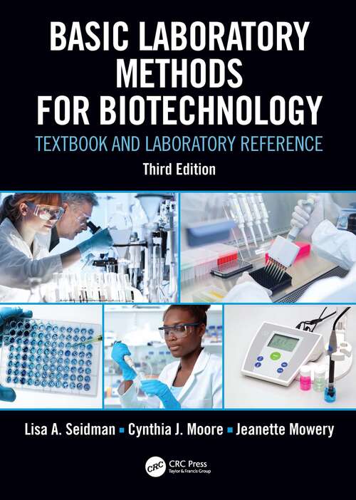 Book cover of Basic Laboratory Methods for Biotechnology: Textbook and Laboratory Reference (3)