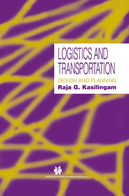 Book cover of Logistics and Transportation: Design and planning (1998)