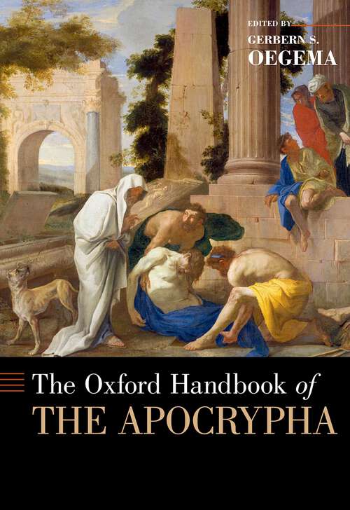 Book cover of The Oxford Handbook of the Apocrypha (Oxford Handbooks)