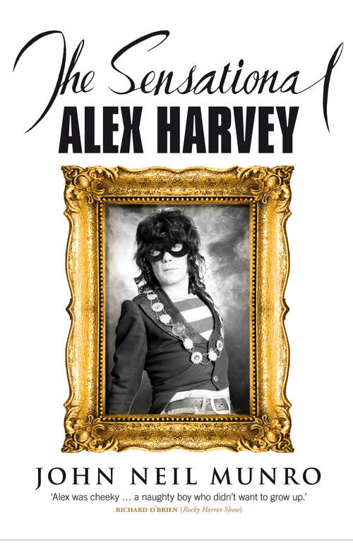 Book cover of The Sensational Alex Harvey (2)