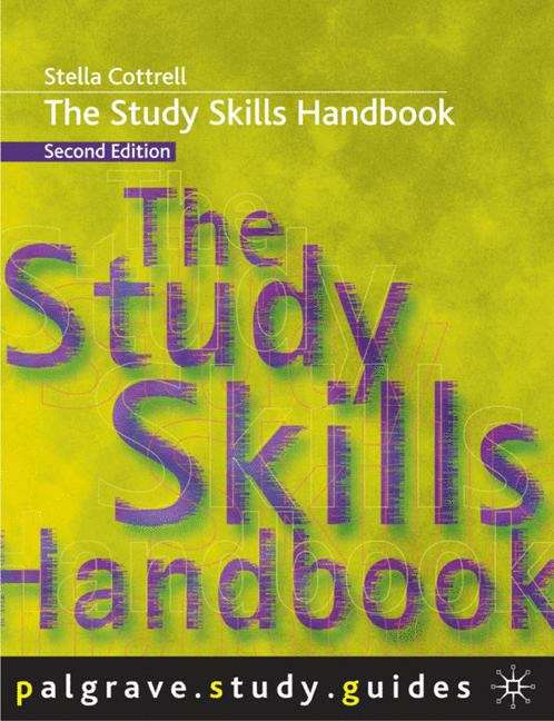 Book cover of Study Skills Handbook (PDF) (Palgrave Study Guides Ser.)