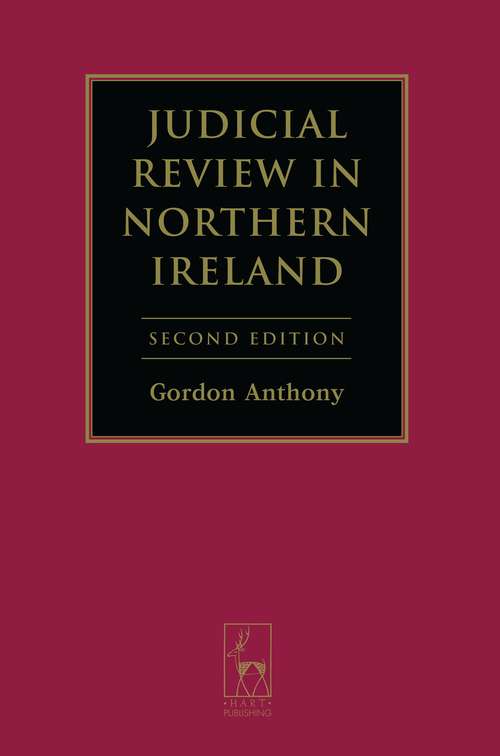 Book cover of Judicial Review in Northern Ireland (2)