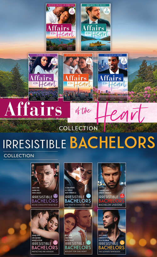 Book cover of The Affairs Of The Heart And Irresistible Bachelors Collection (ePub edition)