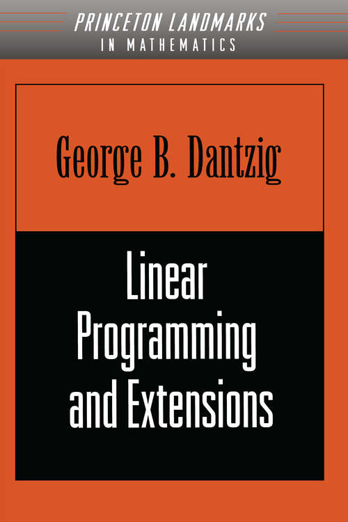 Book cover of Linear Programming and Extensions