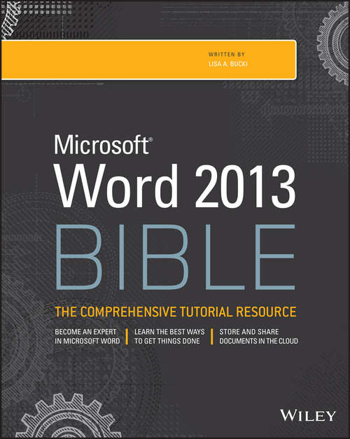 Book cover of Word 2013 Bible (4) (Bible)