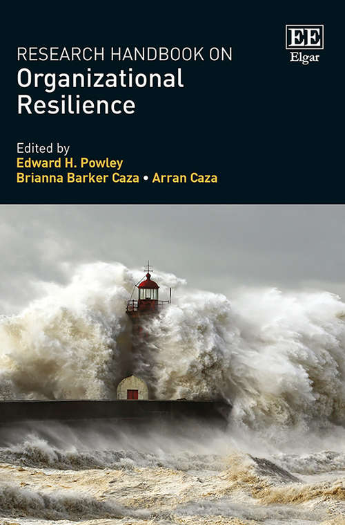 Book cover of Research Handbook on Organizational Resilience (Research Handbooks in Business and Management series)