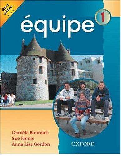 Book cover of Équipe 1: Student Book (PDF)
