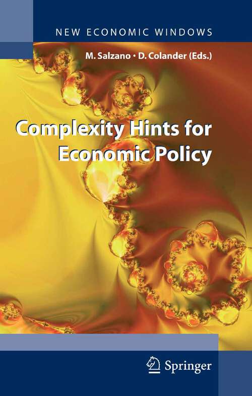 Book cover of Complexity Hints for Economic Policy (2007) (New Economic Windows)