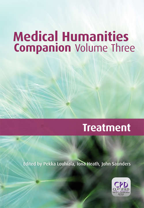 Book cover of Medical Humanities Companion, Volume 3: Treatment