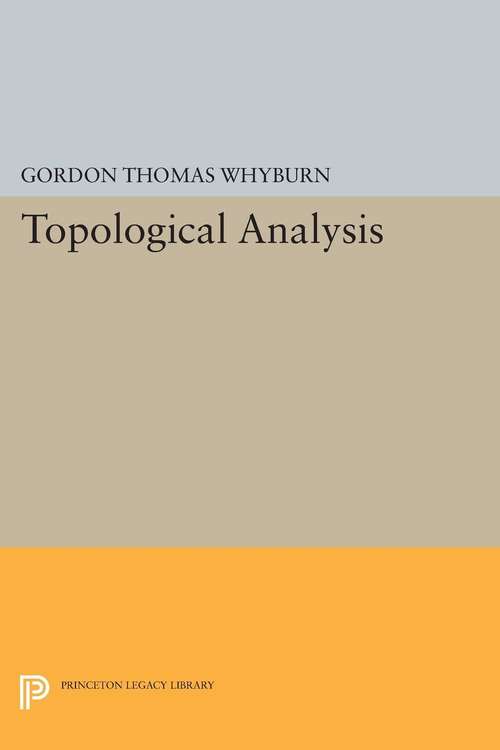 Book cover of Topological Analysis