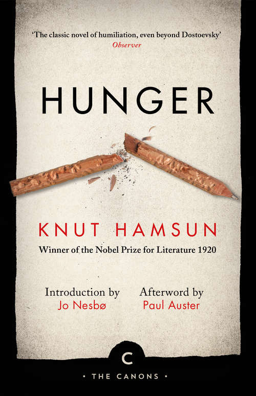 Book cover of Hunger: A Novel (Canons #3)