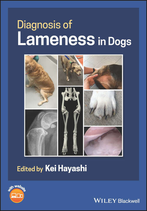 Book cover of Diagnosis of Lameness in Dogs