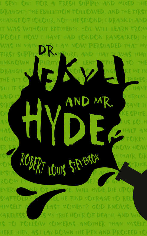 Book cover of Dr. Jekyll and Mr. Hyde