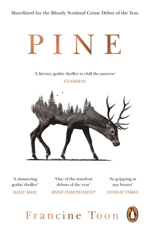 Book cover of Pine: The spine-chilling, atmospheric debut of 2020