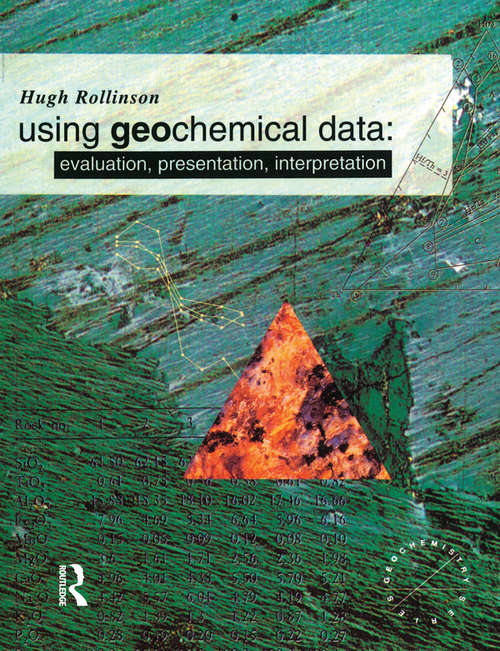 Book cover of Using Geochemical Data: Evaluation, Presentation, Interpretation