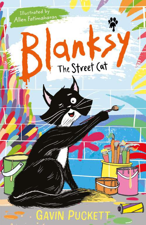 Book cover of Blanksy the Street Cat (Main)
