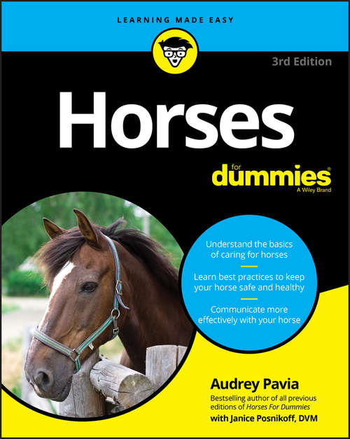 Book cover of Horses For Dummies (3)