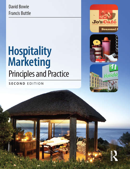 Book cover of Hospitality Marketing