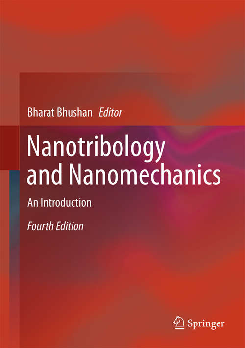 Book cover of Nanotribology and Nanomechanics: An Introduction