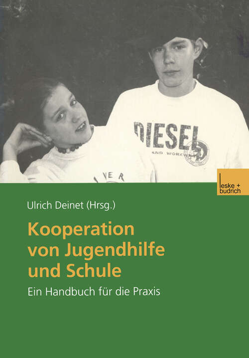 Book cover of Kooperation von Jugendhilfe und Schule: Ein Handbuch für die Praxis (2001)