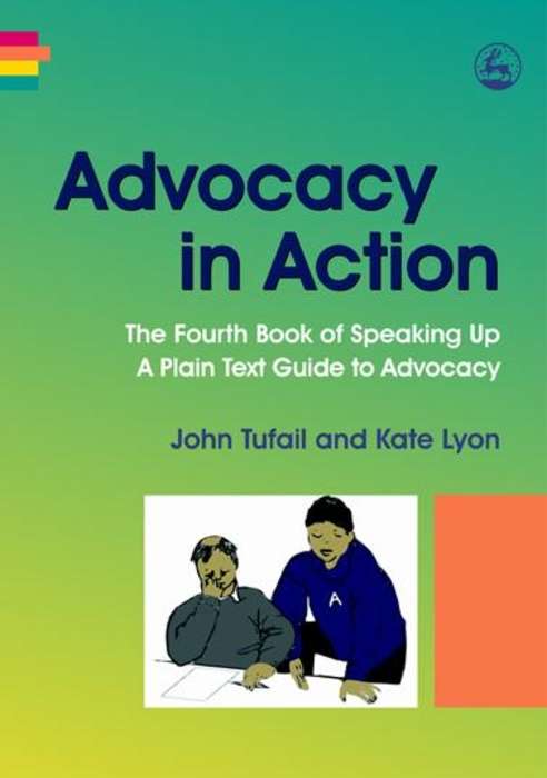 Book cover of Advocacy in Action: A Plain Text Guide to Advocacy (PDF)