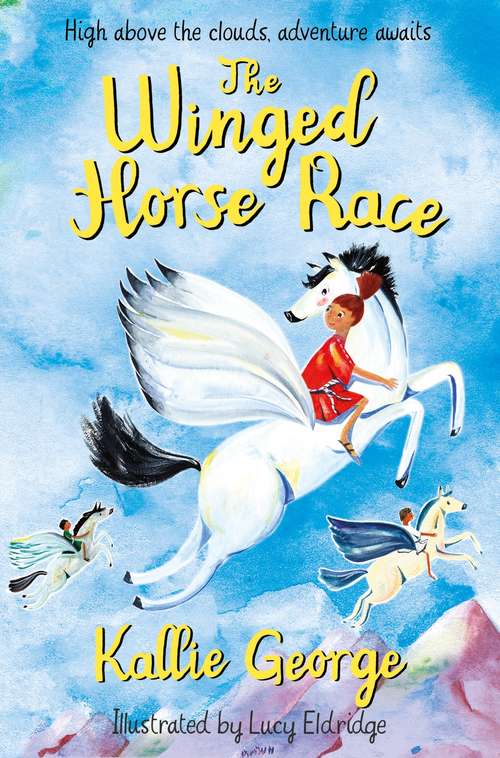 Book cover of The Winged Horse Race (The Winged Horse Race #1)