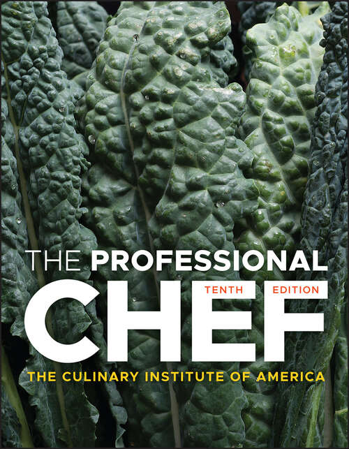 Book cover of The Professional Chef (10)
