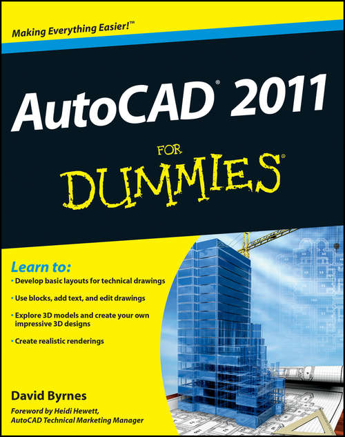 Book cover of AutoCAD 2011 For Dummies