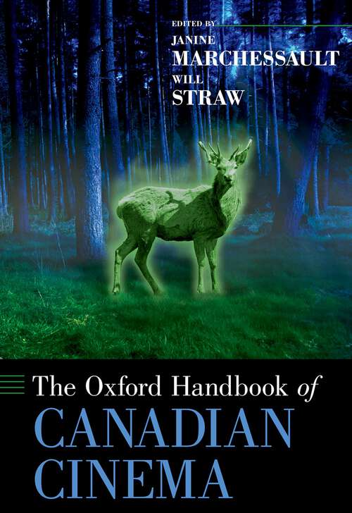 Book cover of The Oxford Handbook of Canadian Cinema (Oxford Handbooks)