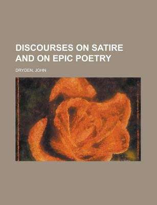 Book cover of Discourses on Satire and on Epic Poetry