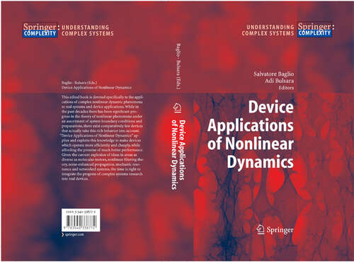 Book cover of Device Applications of Nonlinear Dynamics (2006) (Understanding Complex Systems)