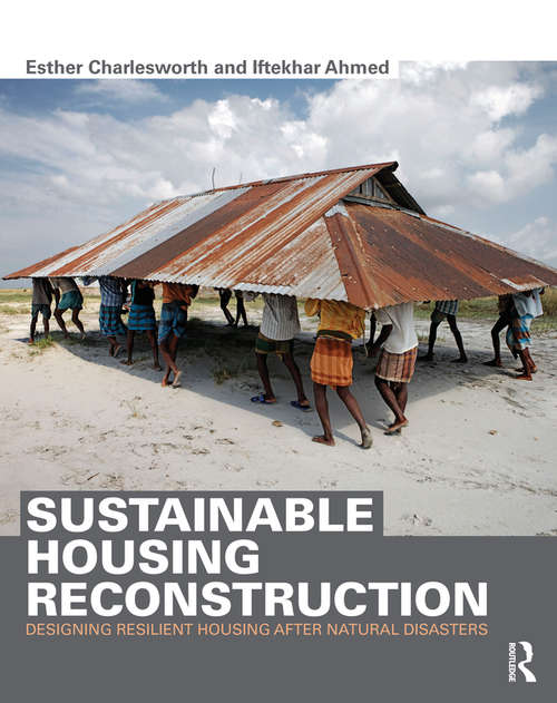 Book cover of Sustainable Housing Reconstruction: Designing resilient housing after natural disasters