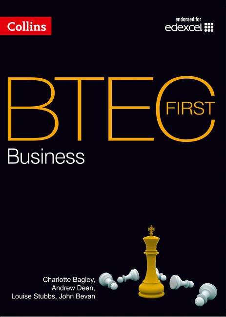 Book cover of BTEC First Business: Student Book (PDF)