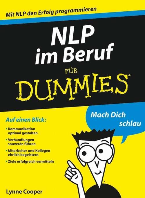 Book cover of NLP im Beruf für Dummies (Für Dummies)