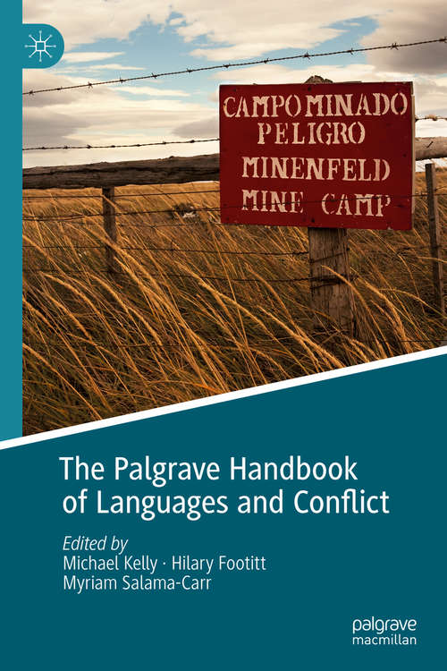 Book cover of The Palgrave Handbook of Languages and Conflict (1st ed. 2019)