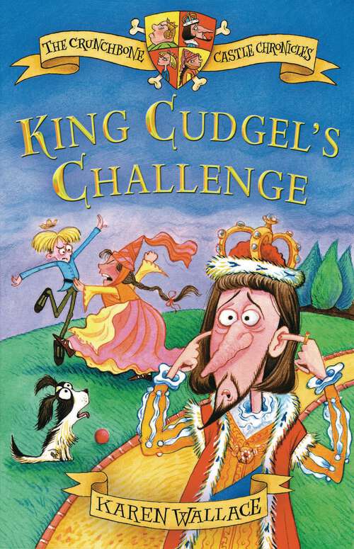 Book cover of King Cudgel's Challenge (Crunchbone Castle Chronicles)