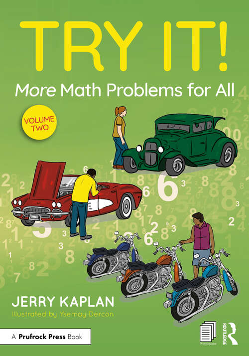 Book cover of Try It! More Math Problems for All: Student Workbook