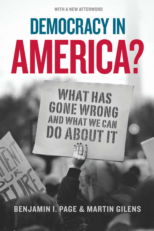 Book cover of Democracy in America?: What Has Gone Wrong and What We Can Do About It