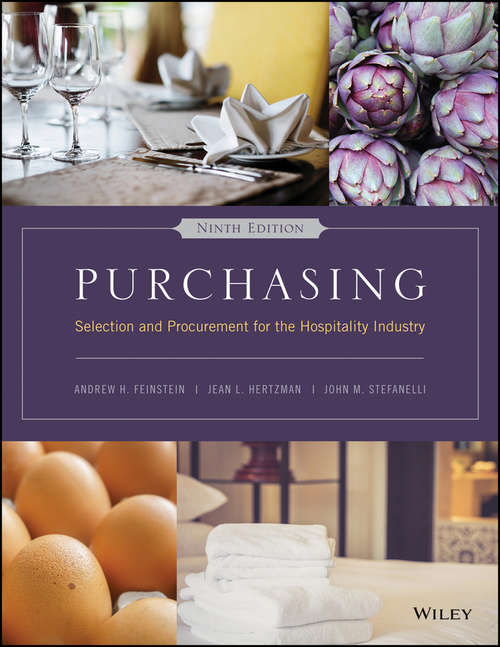 Book cover of Purchasing: Selection and Procurement for the Hospitality Industry