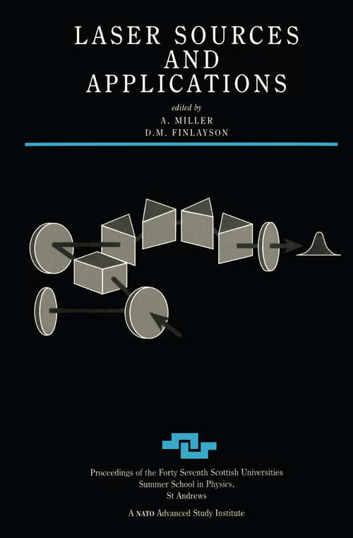 Book cover of Laser Sources and Applications (Scottish Graduate Ser.)