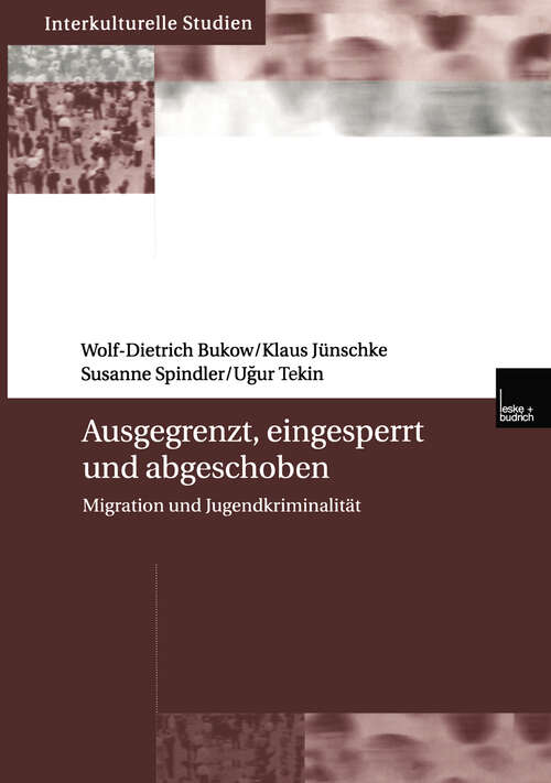Book cover of Ausgegrenzt, eingesperrt und abgeschoben: Migration und Jugendkriminalität (2003) (Interkulturelle Studien #14)