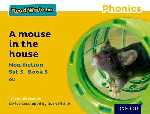 Book cover of A Mouse In The House (Read Write Inc Ser. (PDF))