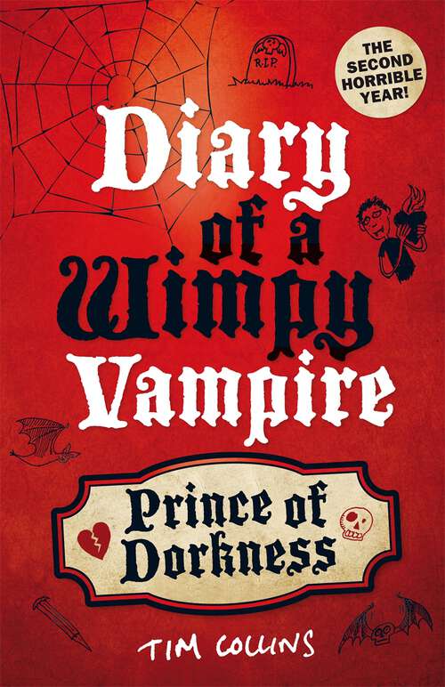 Book cover of Prince of Dorkness: Diary of a Wimpy Vampire (Diary of a Wimpy Vampire)